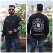 Oversize Sweep Shirt Dropped Shoulder - BLACK | OversizeBazar