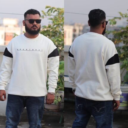 Oversize Sweep Shirt Dropped Shoulder - BISKIT | OversizeBazar